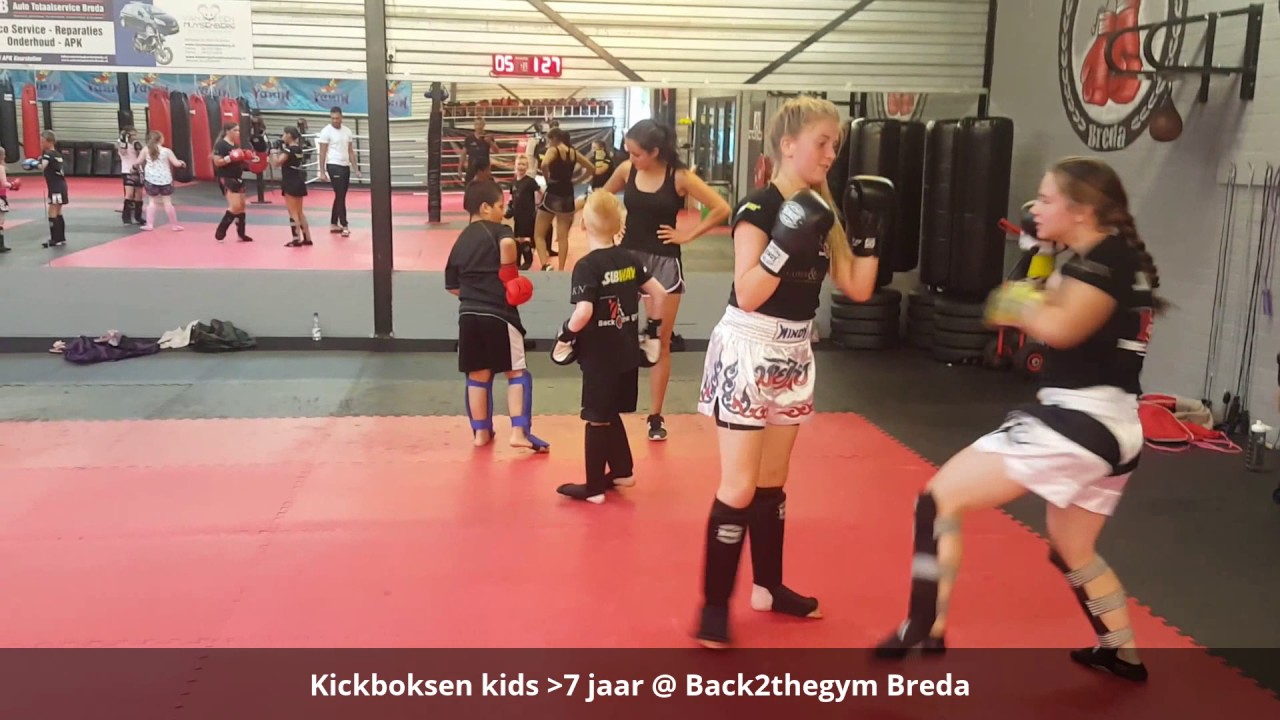 Kickboksen kids @ Back2thegym Breda