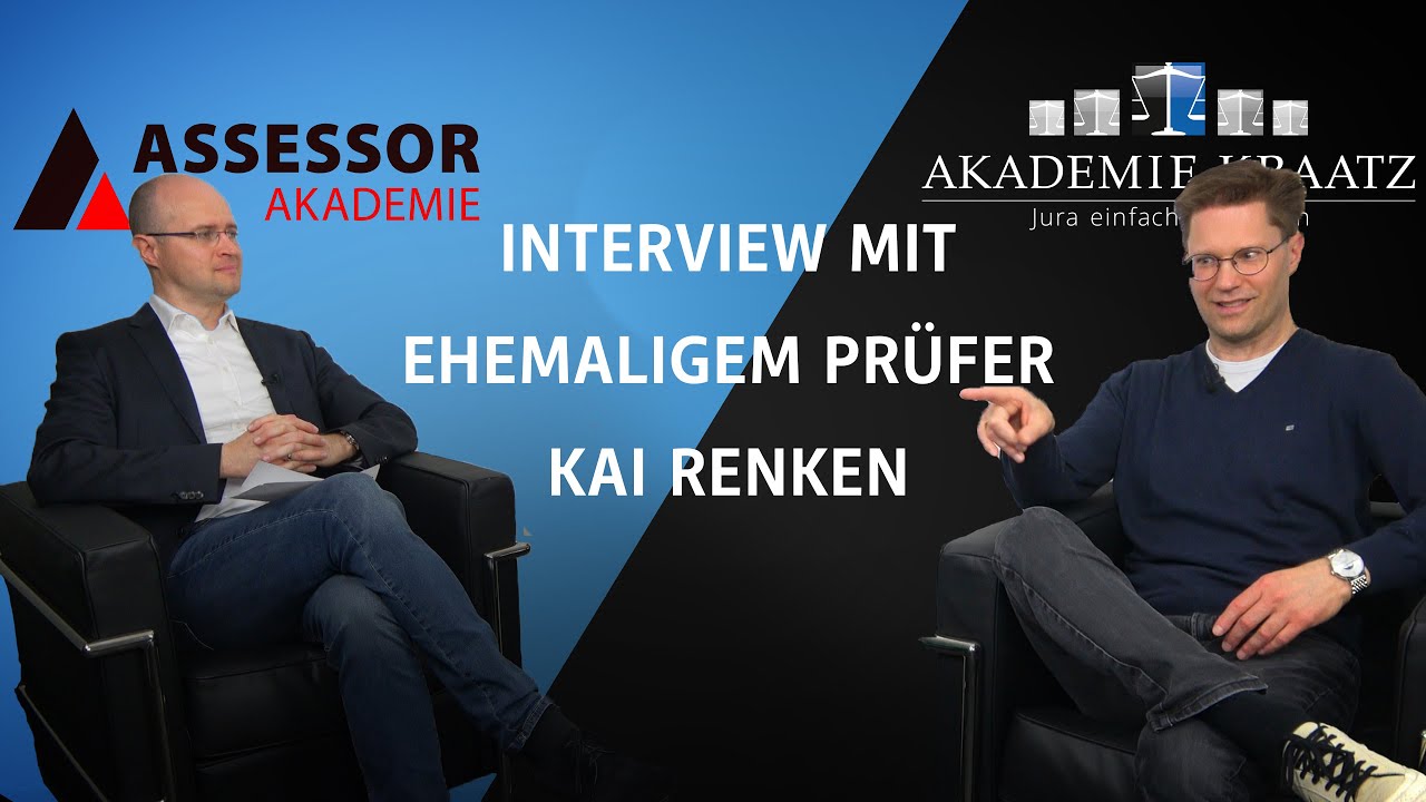 Erfahrener Prüfer am Justizprüfungsamt berichtet über examensrelevante Tipps und den Prüferalltag!