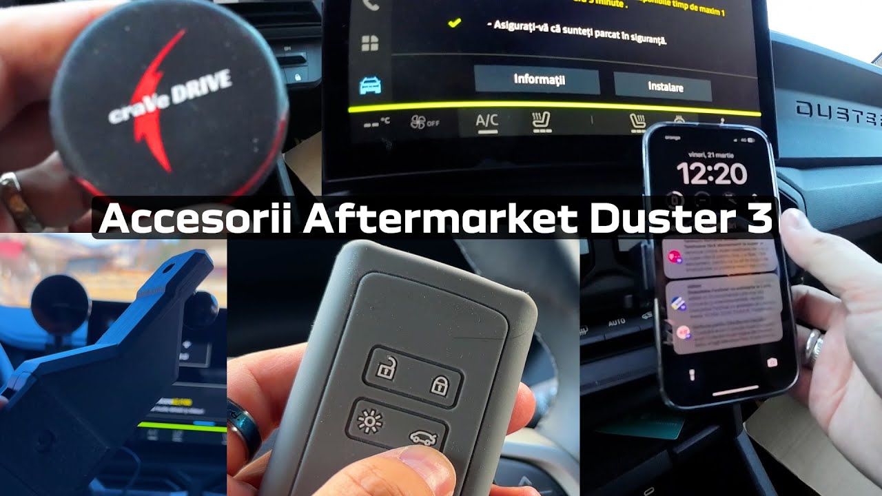 Suport Telefon YouClip Aftermarket & Accesorii Dacia Duster 3