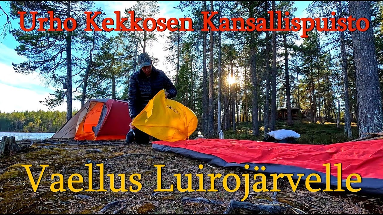 Vaellus Lapissa Luirojärvelle. Urho Kekkosen Kansallispuisto, vaellusvideo