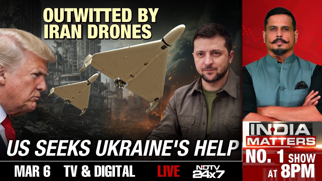 US Iran War LIVE |  US Strike Sets Huge Iranian Drone Carrier Ablaze; CENTCOM Confirms Naval Assault