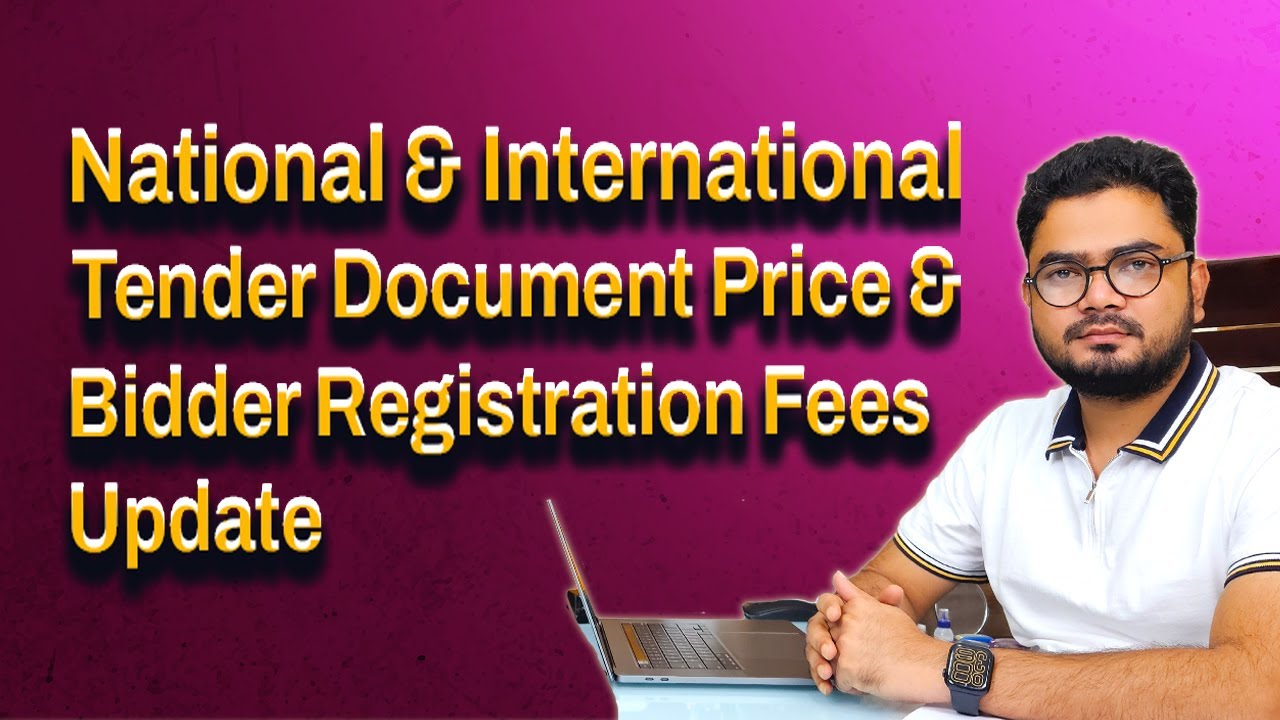 BPPA e-GP System | National & International Tender Document Price & Bidder Registration Fees