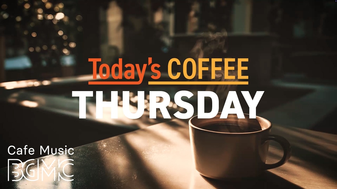 Bright Summer Morning Cafe Jazz - Fresh Coffee Music with Smooth Piano for Thursday Focus