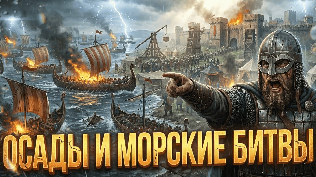 🔴 ВОЙНА НАЕМНИКА! Осады и Морские Битвы в Прямом Эфире | Bannerlord: War Sails #6