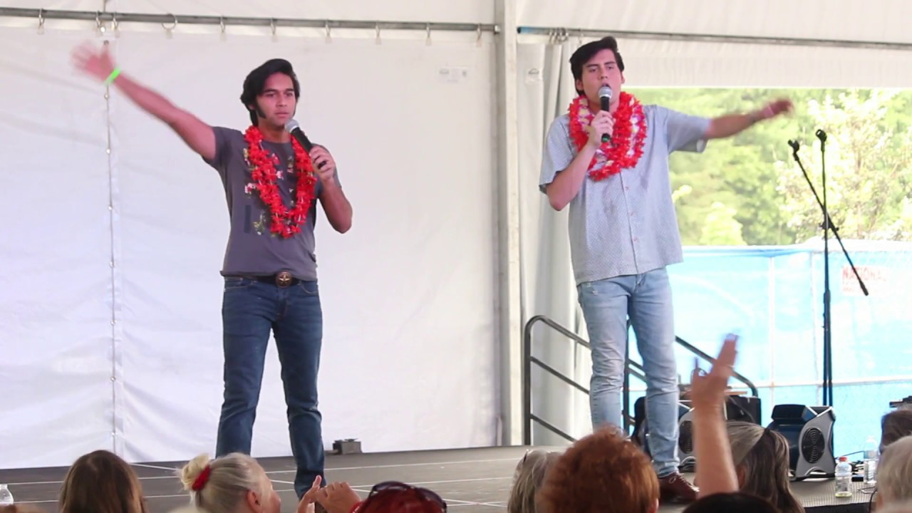 Taylor Rodriguez & Cote Deonath perform Can't Help Falling In Love Elvis Week 2018