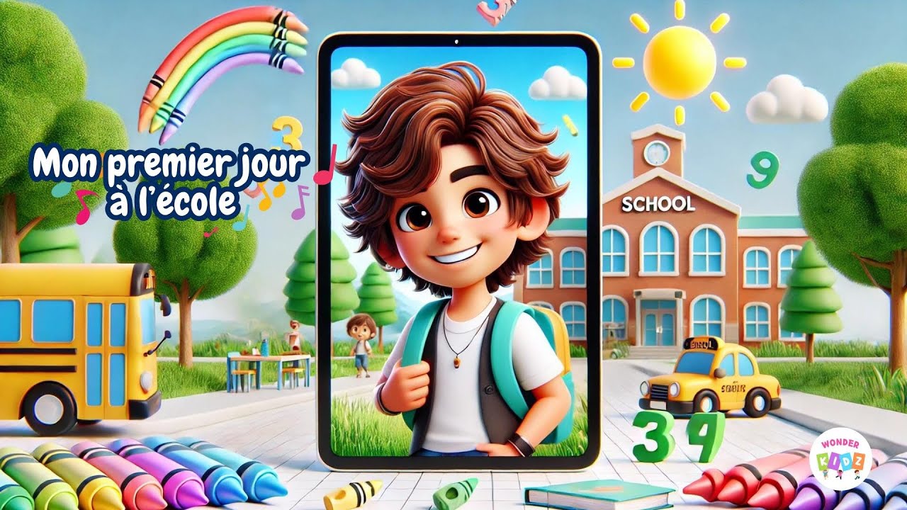 Le premier jour d'école de Milo – Une aventure amusante pour les enfants !