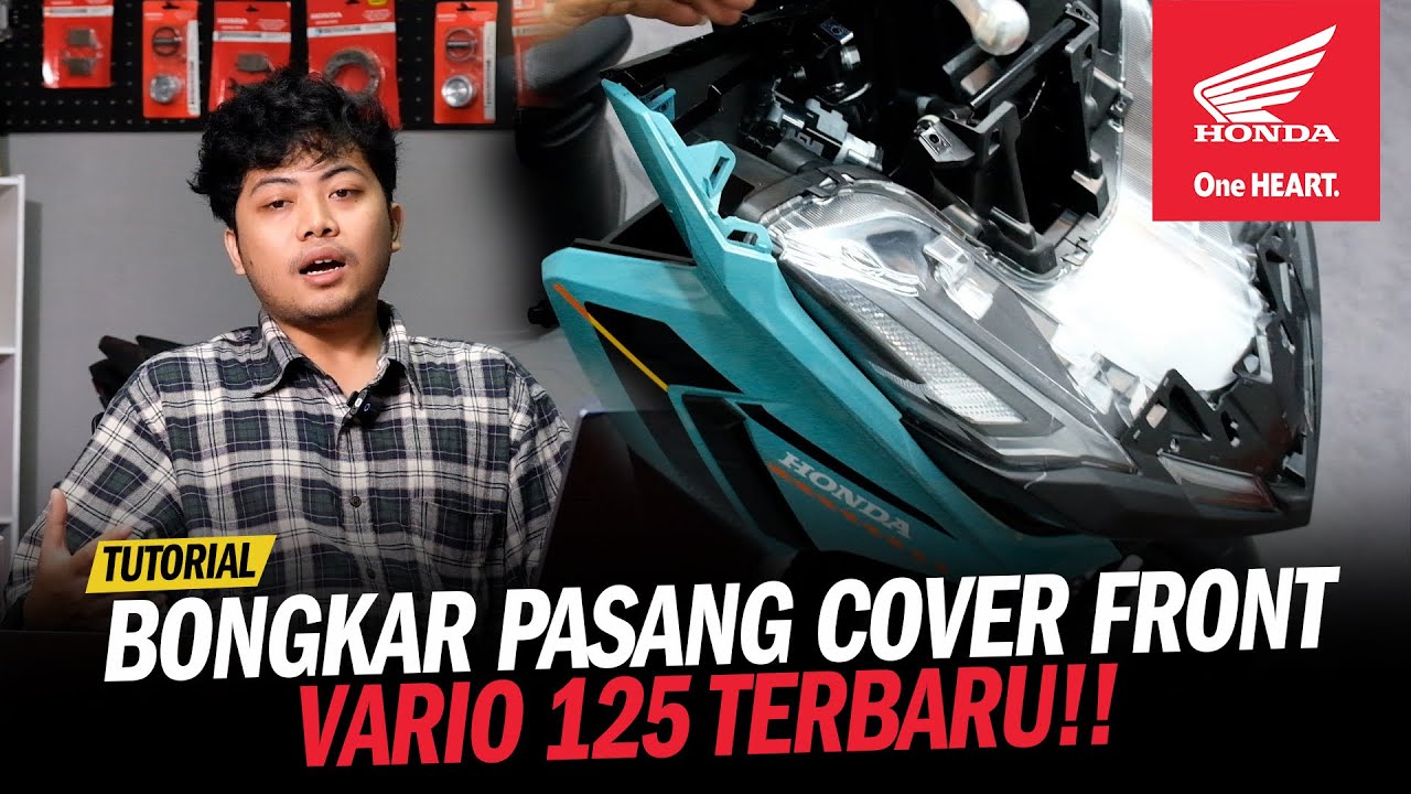 Bocorin Rahasia Mekanik‼️Cara Bongkar Pasang Cover Front Honda Vario K2VB #hondacengkareng #vario125