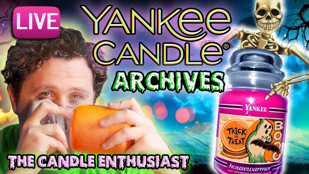 LIVE - My Yankee Candle HALLOWEEN Collection - ARCHIVES HAUL