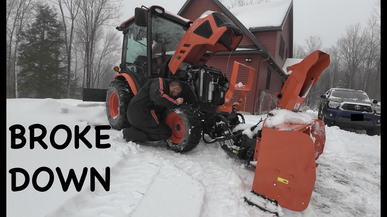 Days Like These! Kubota Orange makes me Red Hot! Kubota LX2610 with LX2963