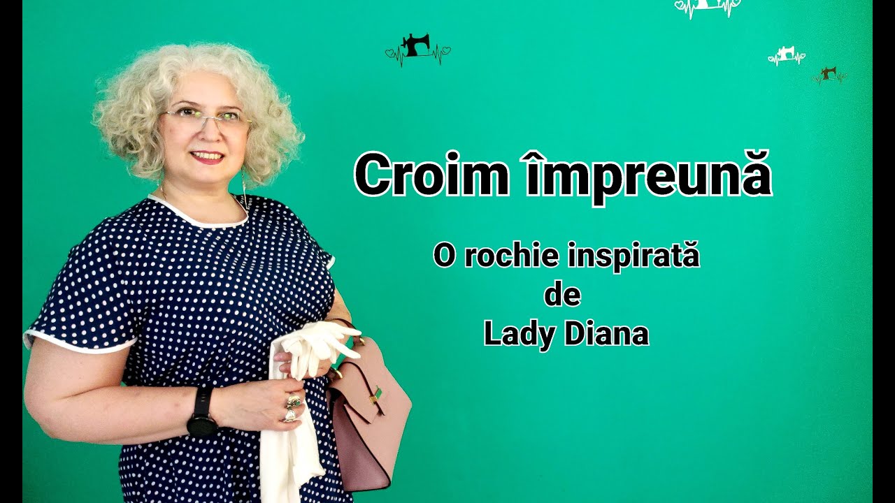Croim împreună - Rochie inspirata de Lady Diana