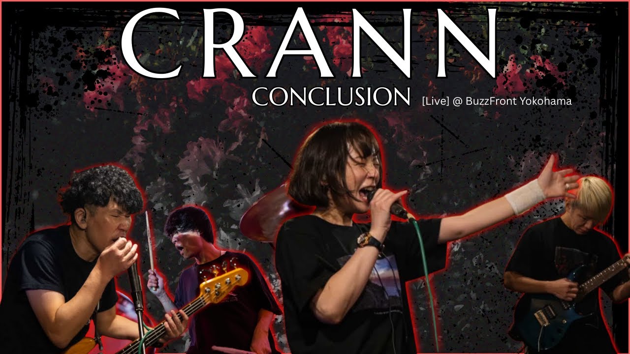 CRANN [CONCLUSION] Live @BuzzFront YOKOHAMA | Awesome band! | BOSS Coffee and JRock #shreddawg