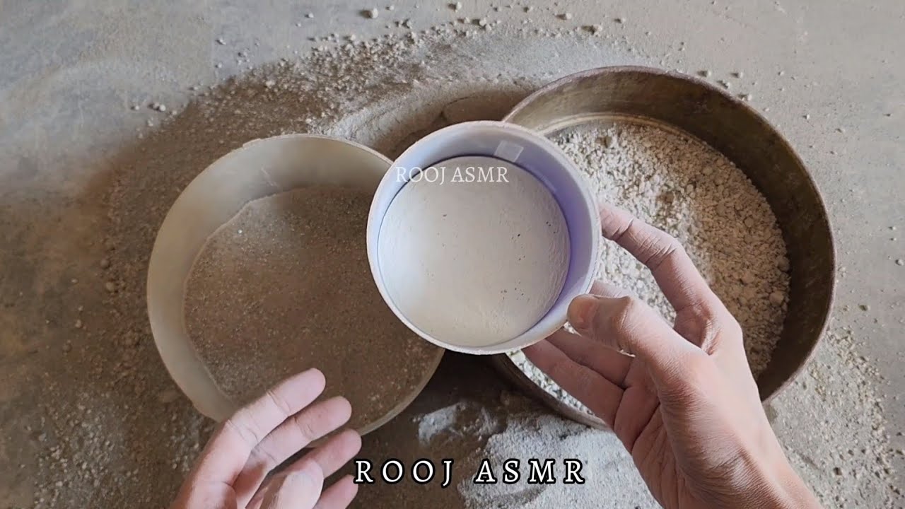 New Tutorial: How to make Grainy Sand Cement Texture 🤍 Shapes making process | Detailed Vlog