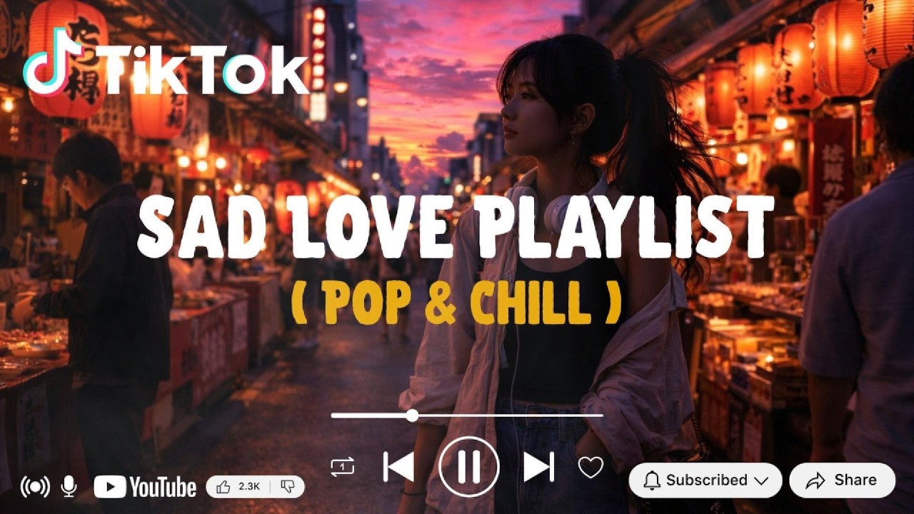 Sad Love Playlist - [ pop & Chill ] -TikTok 2026