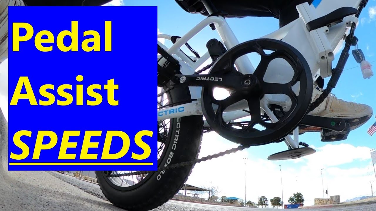 How Fast is Each Pedal Assist Setting? - Lectric XP 3.0