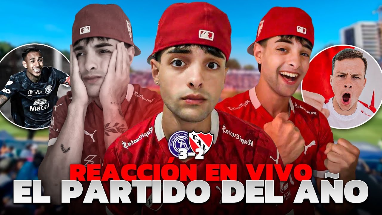 PERDIMOS el INVICTO 3-2 vs IND R en el MEJOR PARTIDO del AÑO / REACCIÓN Y ANÁLISIS 