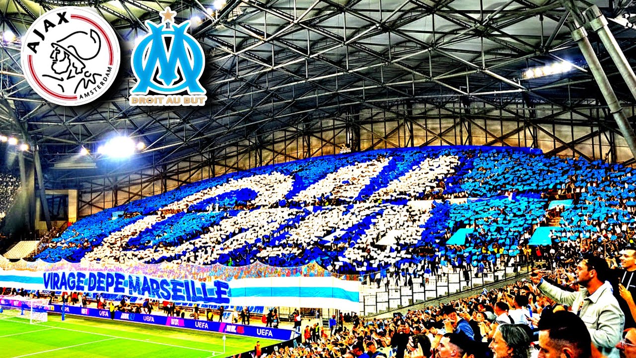 OM 4-0 AJAX : AMBIANCE XXL, TIFOS DE MALADE, LE STADE EXPLOSE 🔥