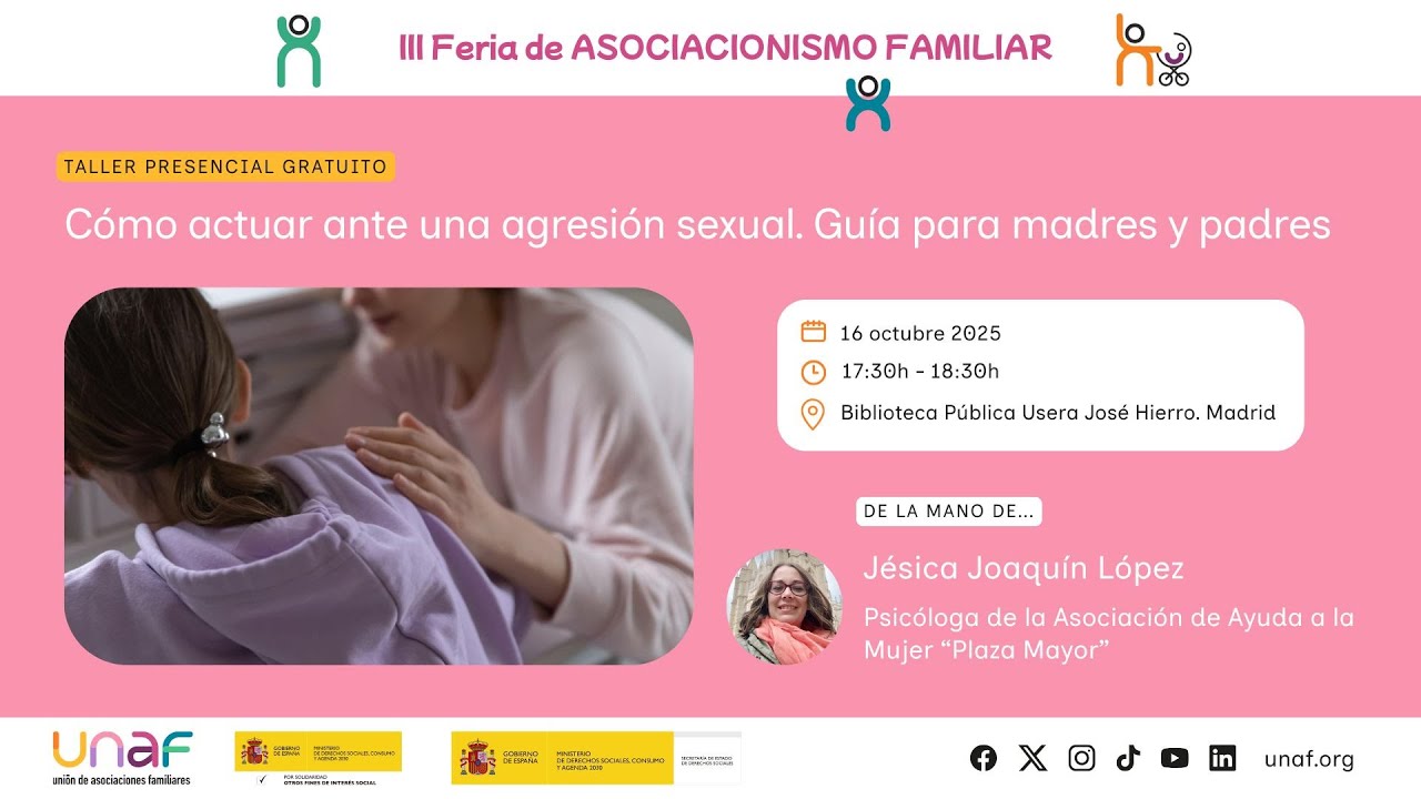Cómo actuar ante una agresión sexual: guía para madres y padres