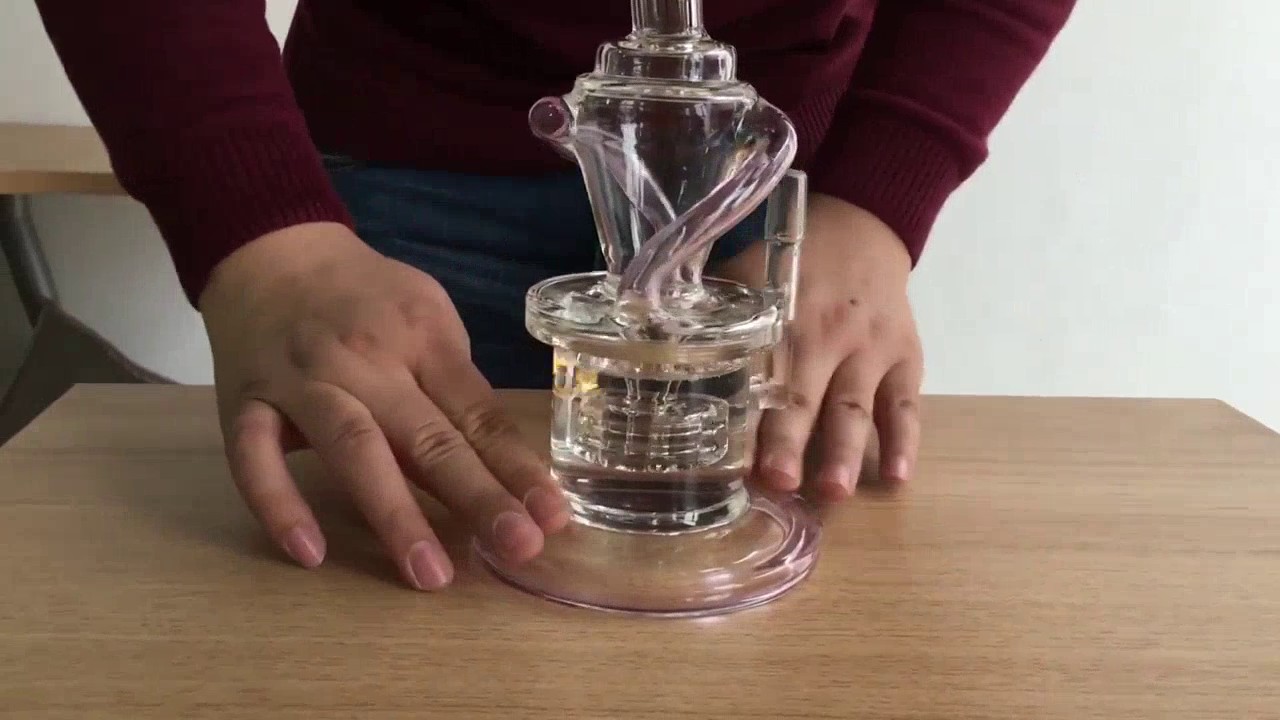 Etiquette Dab Matrix Perc Glass Rig