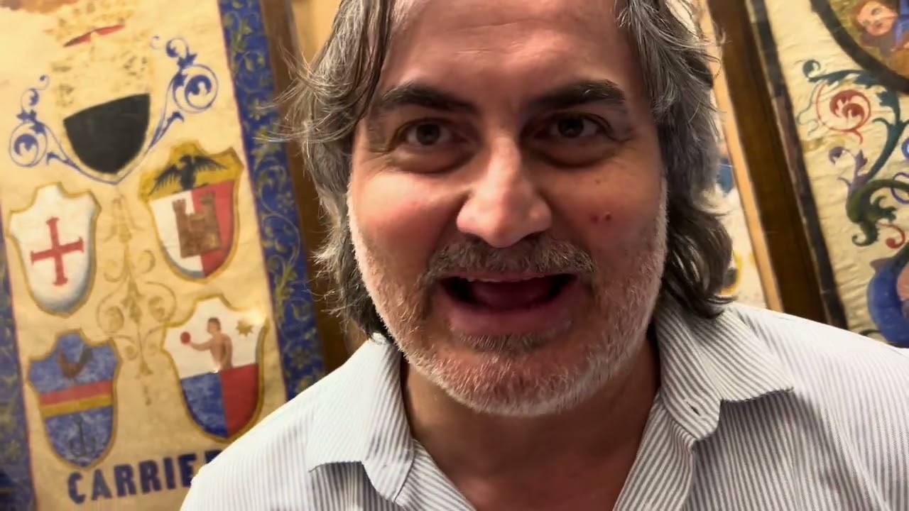 L&rsquo;intervista a Pierluigi Pardo, la voce del Palio per LA7