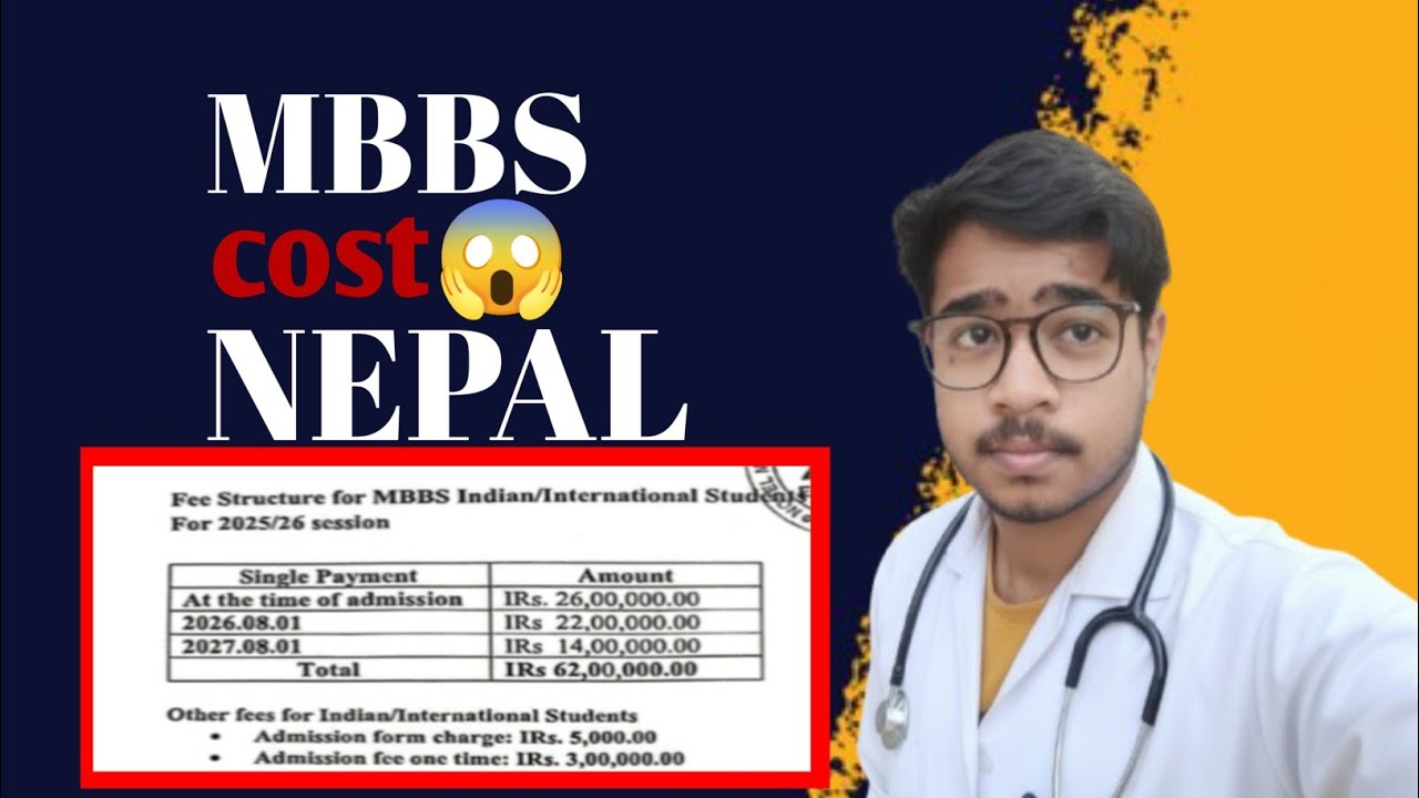 MBBS in Nepal🇳🇵 Total Cost 💰 | Real Fees After Admission | Indian Students🇮🇳 #mbbsinnepal 