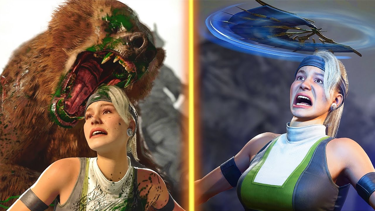 MK1 - All Fatalities & Animalities on Sonya Blade MK3
