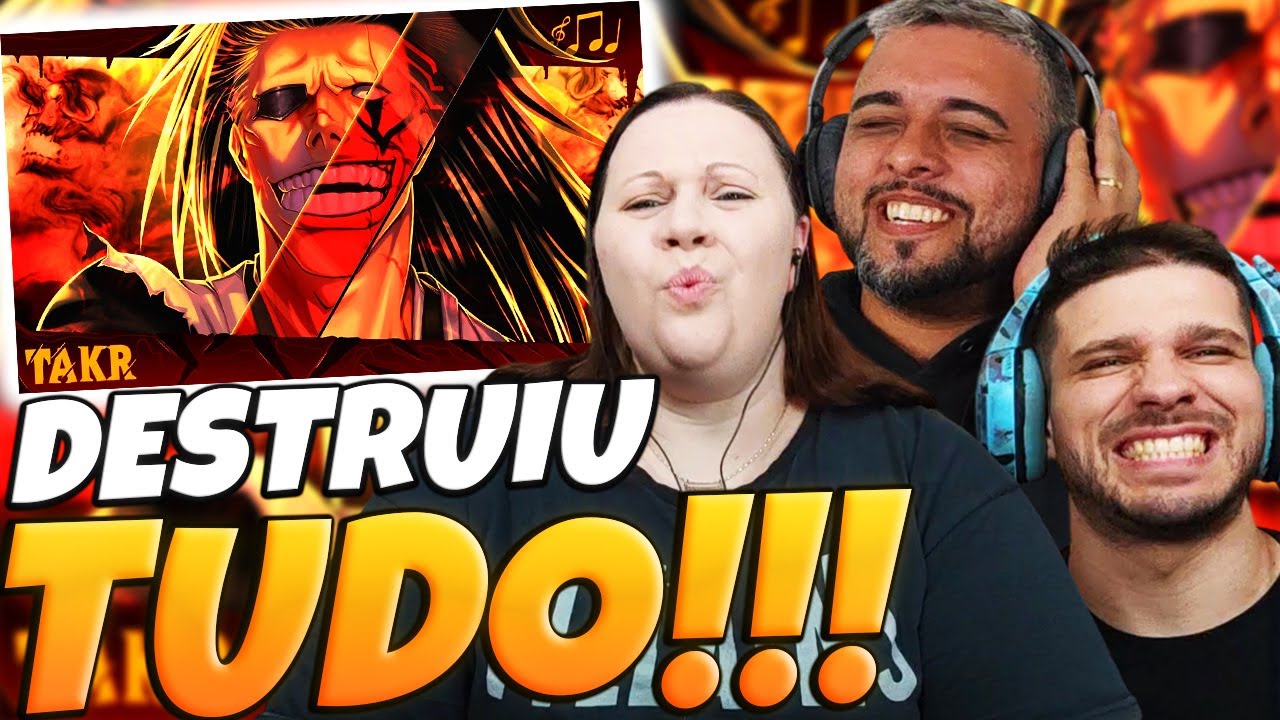 Pressão - Zaraki Kenpachi (Bleach) | TAKERU | Family Reacts