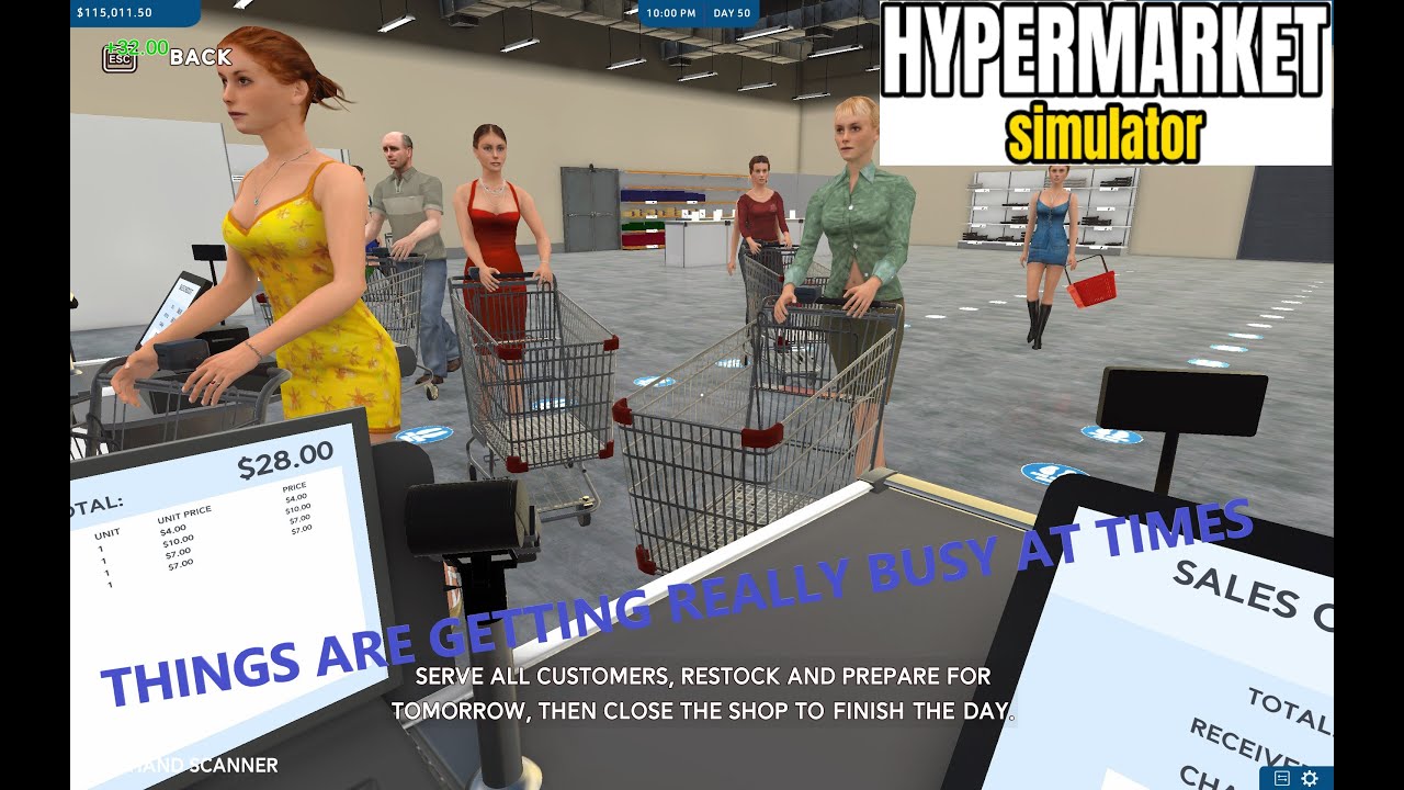 more work at tesko| hypermarket simulator