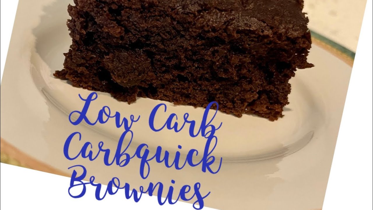 Low Carb Carbquick Brownies