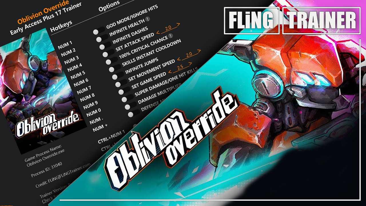 Oblivion Override Trainer - FLiNG | FLiNGTRAiNER