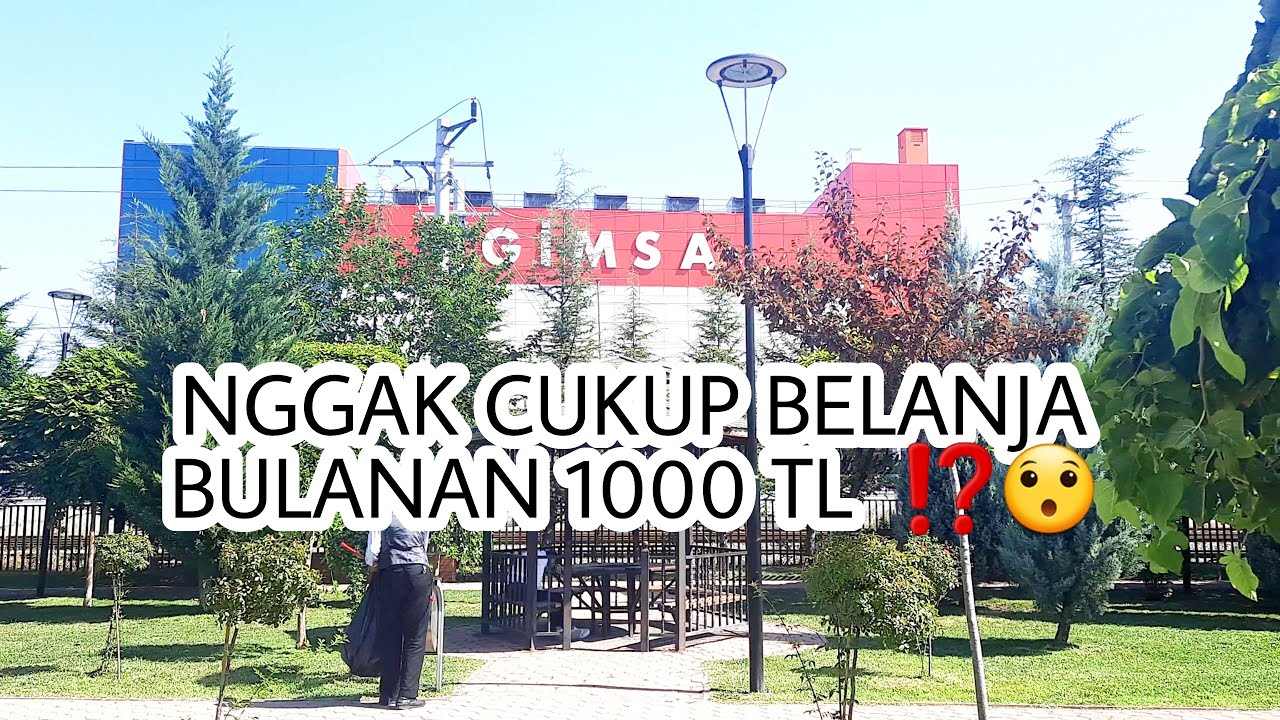 BELANJA BULANAN || 1000 TL KEBELI APA AJA ? || indo-turki