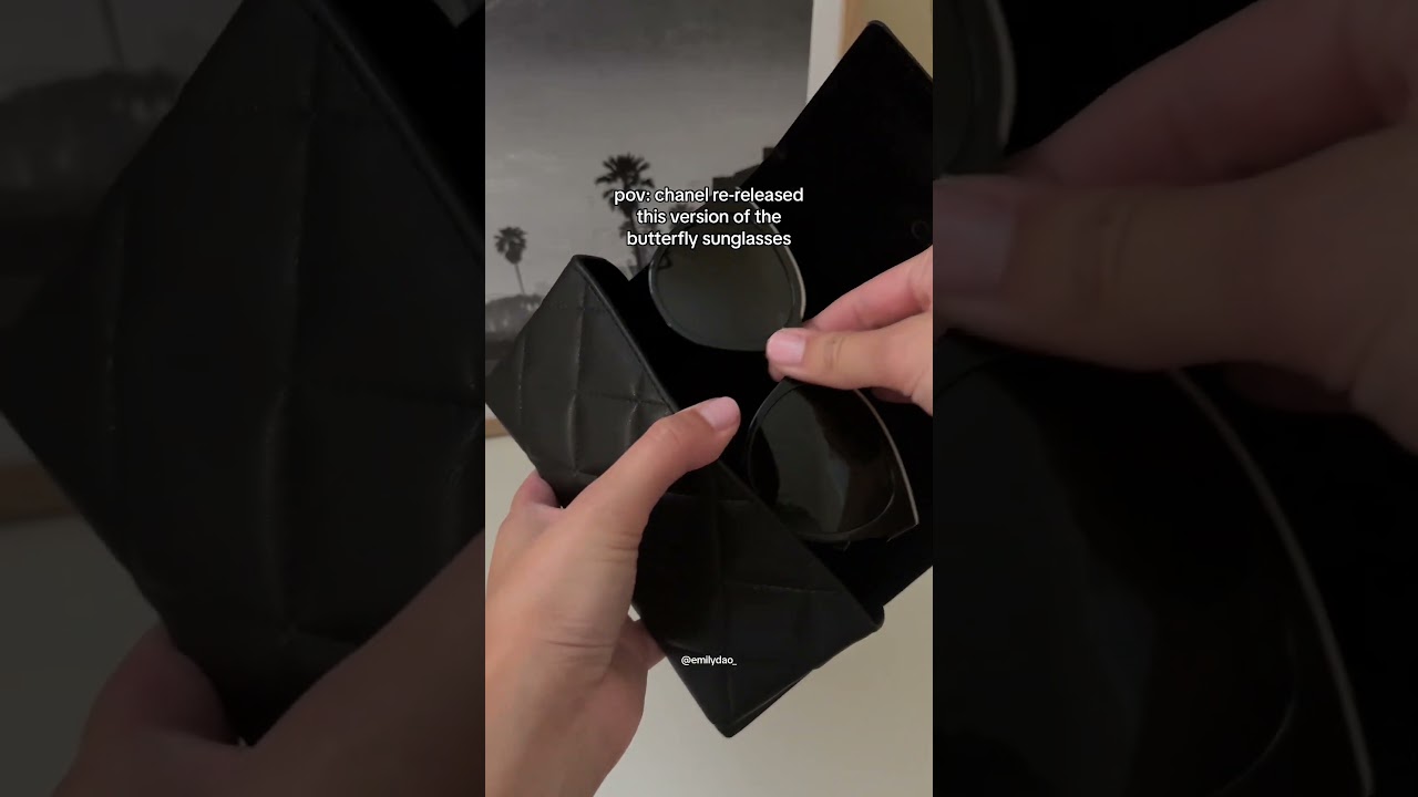 unboxing my favorite chanel sunglasses! #shorts