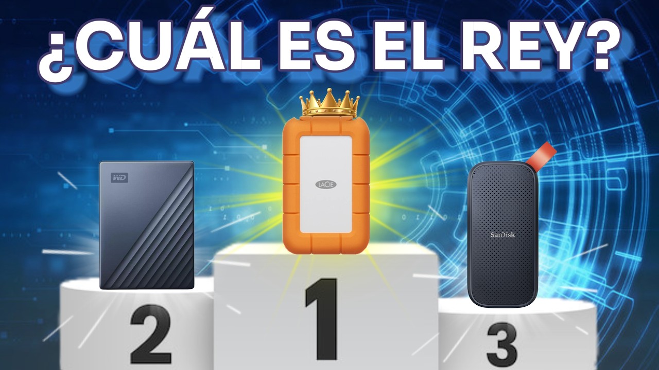  Los 5 Mejores Discos Duros Externos que REALMENTE Valen la Pena [Calidad Precio]