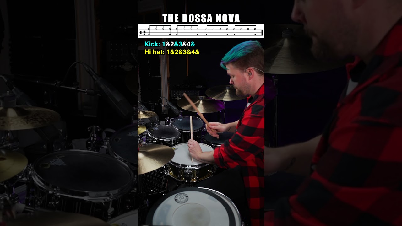 Master The Bossa Nova Drum Pattern in 30 Seconds!