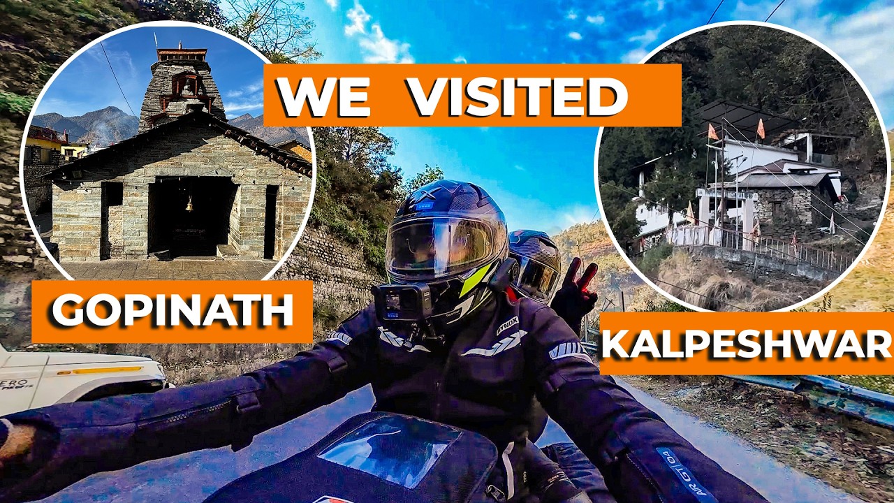 GOPINATH & KALPESHWAR | UTTARAKHAND BIKE RIDE| PART 2 #uttarakhand #dominar400
