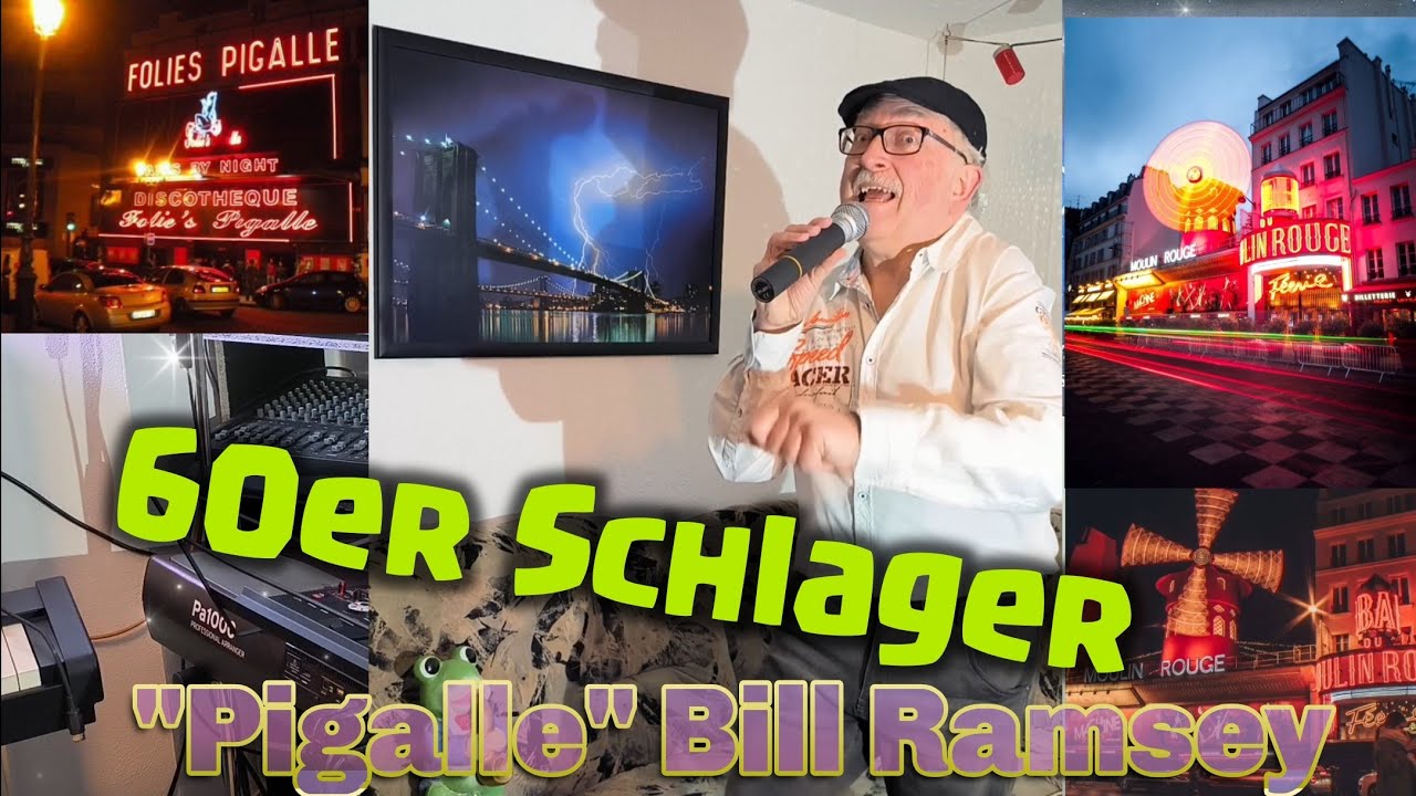 Schlager Hits 60er Bill Ramsey Pigalle - Korg Pa1000 Keyboard 