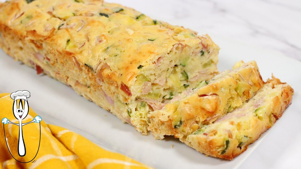 🥧🥒FÁCIL y DELICIOSO pastel de calabacín y jamón york🥒🥧 | Receta fácil con verdura