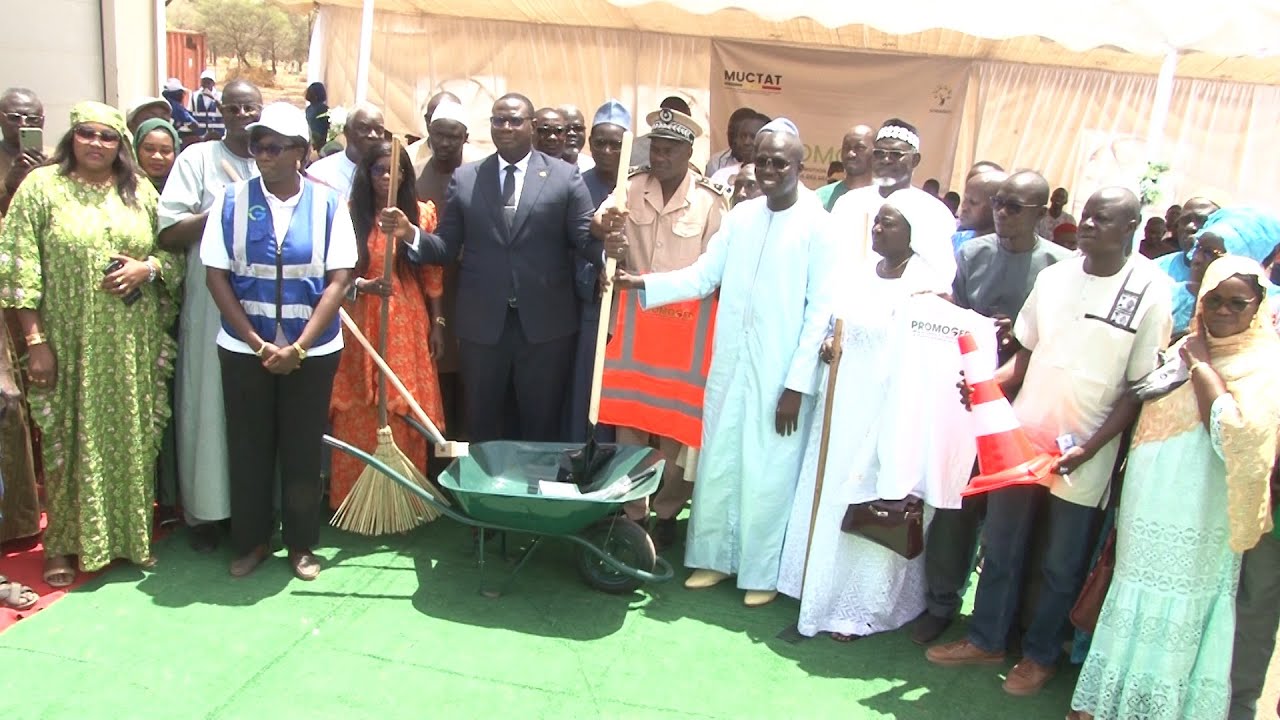 La commune de Touba Toul à l'heure des 3P, se renforce en matériel de nettoiement grâce au MUCTAT