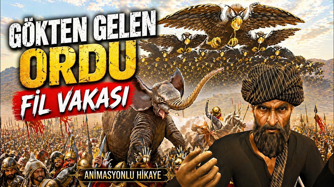 KABE'Yİ YIKMAYA GELEN EBREHE VE ORDUSUNUN İBRETLİK SONU | FİL VAKASI - DİNİ HİKAYE