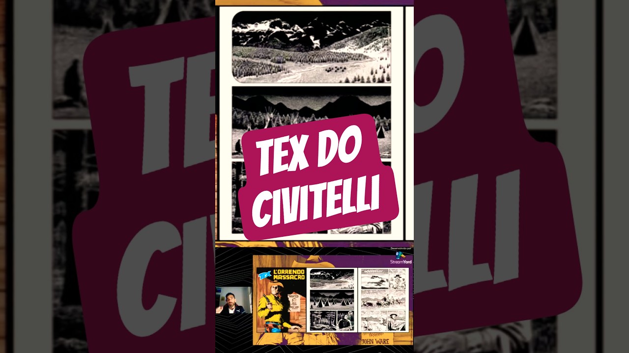 Tex 778 (Itália), na arte do Civitelli 