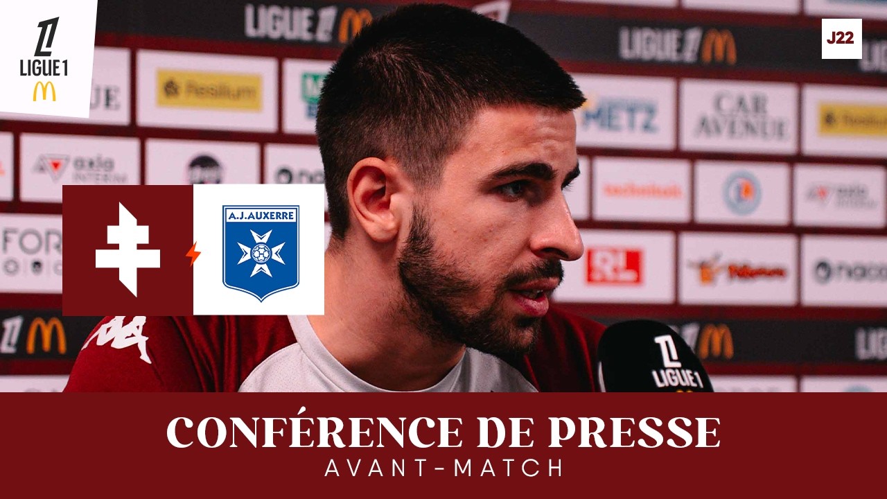 25-26 - J22 : Metz - Auxerre, la conf&eacute;rence de Giorgi Abuashvili