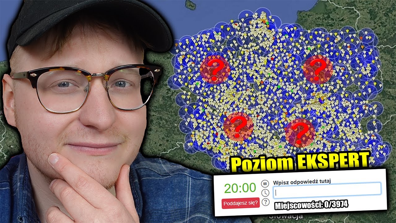 Czy pokryję całą POLSKĘ nazywając miasta w trybie EKSPERT?