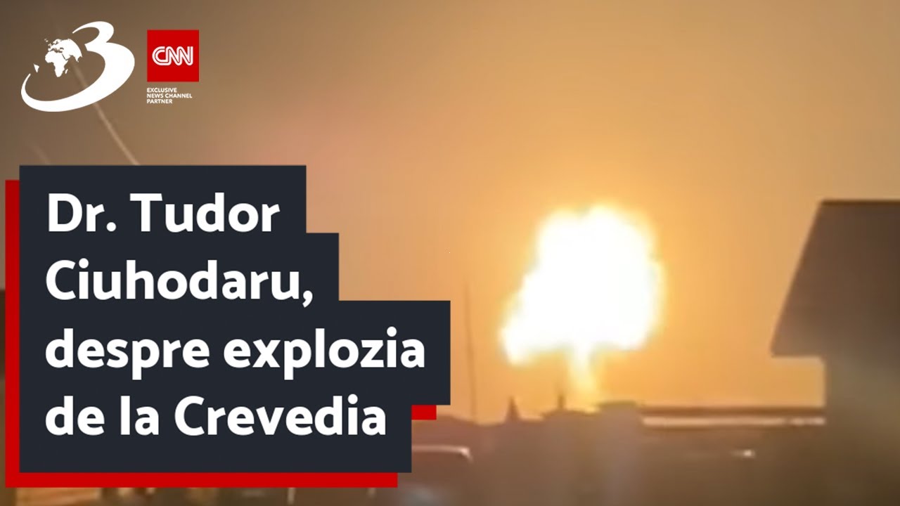 Dr. Tudor Ciuhodaru, despre explozia de la Crevedia: Mi se pare incredibil să mai fie blocate acele