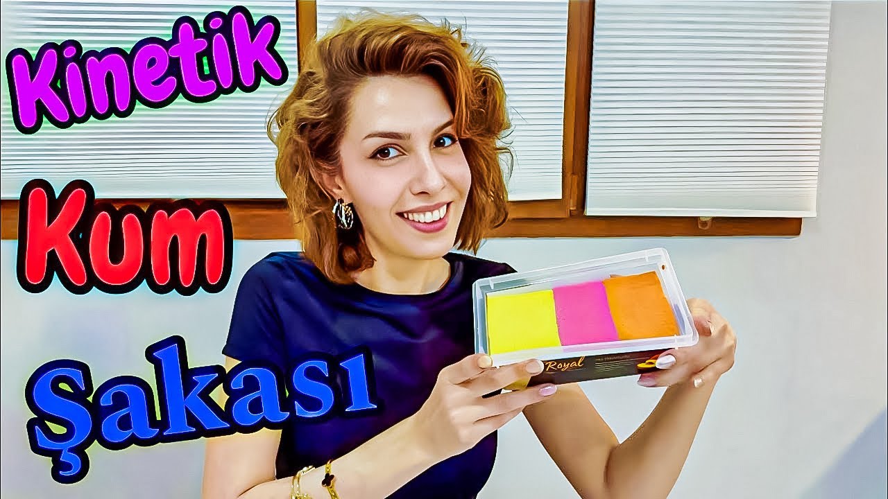 ESMANUR’A KİNETİK KUM DONDURMA ŞAKASI YAPTIM? | Esmanur ve Sara