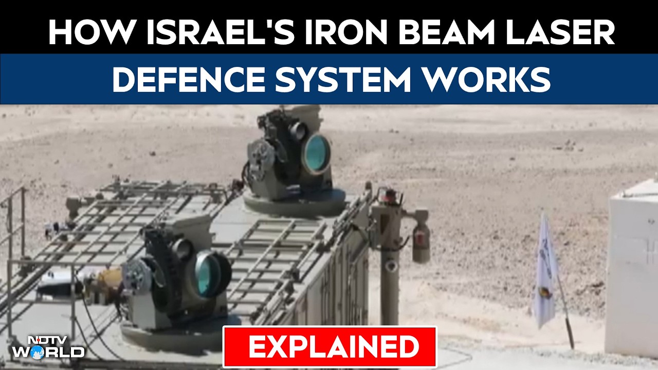 Explained: How Israel's Iron Beam Laser Defence System Works