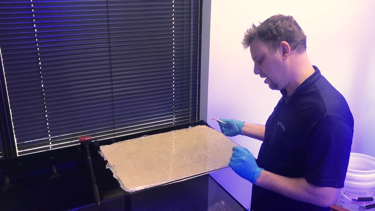 Epoxy Sandbed For Reef Tank Aquarium