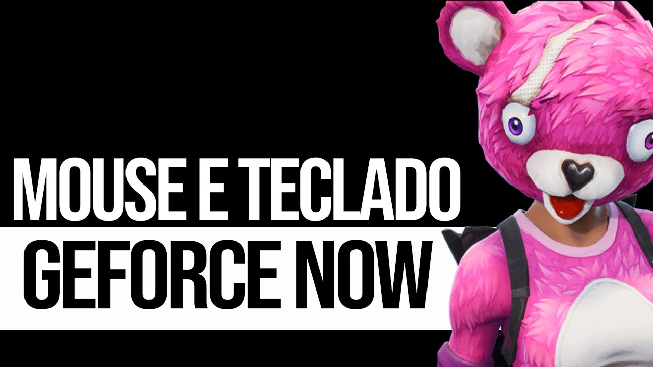 como colocar teclado e mouse no Fortnite do GeForce now (android)