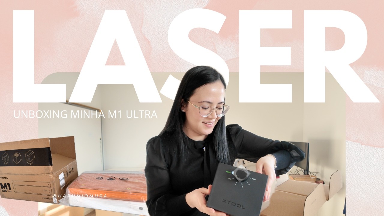 Essa máquina faz TUDO? 😳 Unboxing da xTool M1 Ultra