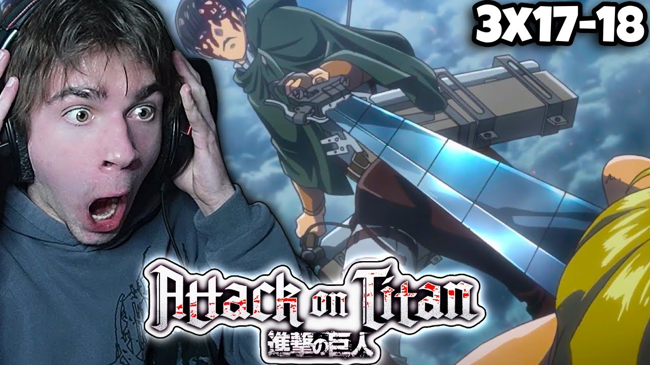 LEVI VS THE BEAST TITAN WAS INSANE! | Attack On Titan First Time Reaction (3x17-18)
