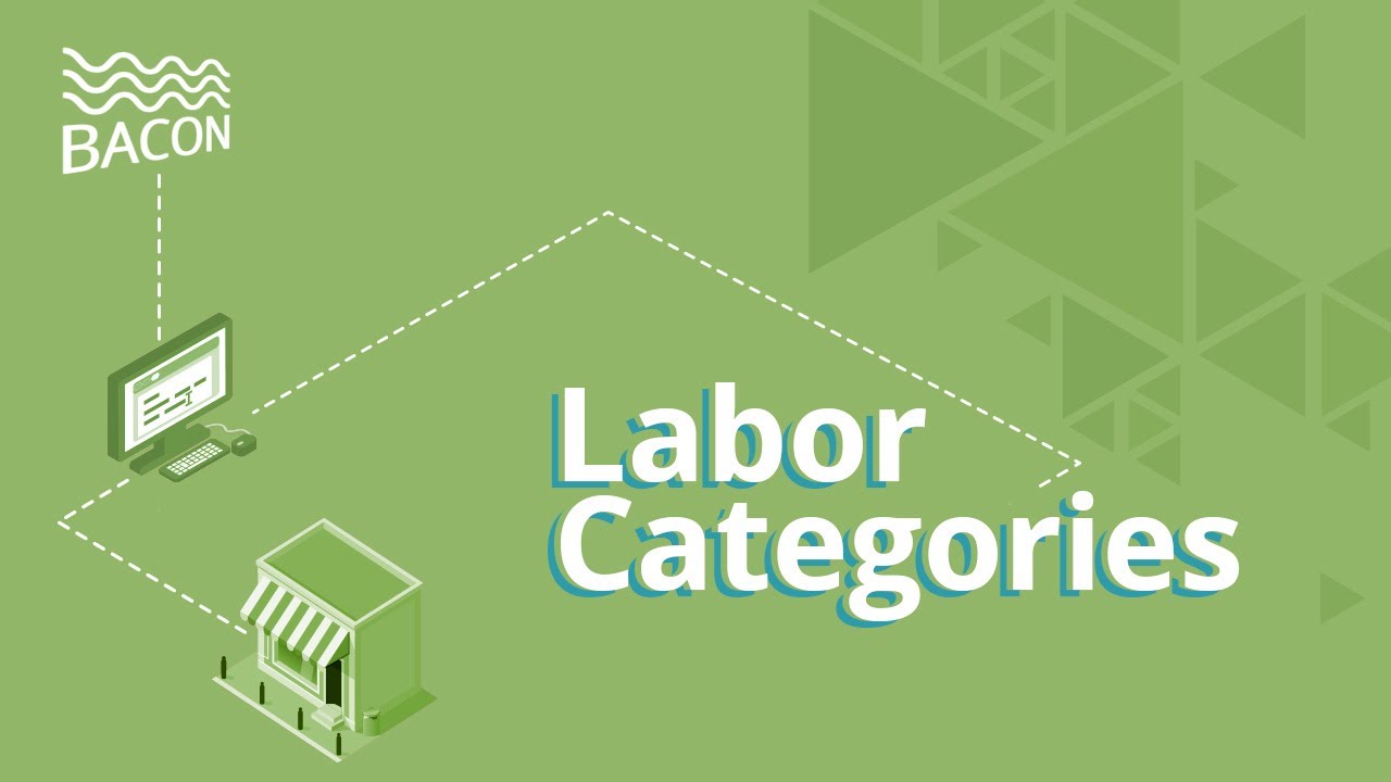 clickBACON Wizard - 09 - Labor Categories