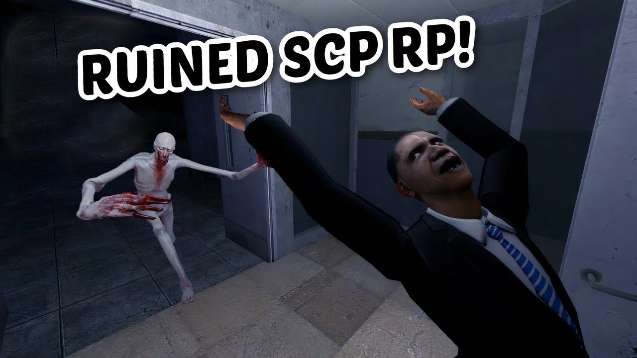 I RUINED Gmod SCP RP - Gmod SCP RP Funny Moments